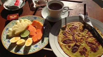 breakfast at the bidget accommodation