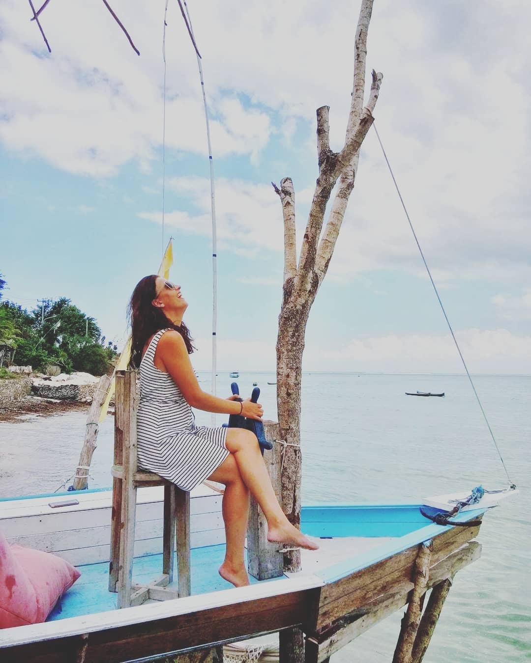 Chantal Divemaster trainee at Legend Diving Lembongan