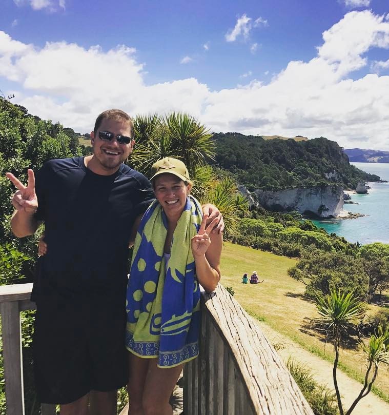 Kent & Britanny Divemaster trainee at Legend Diving Lembongan diving